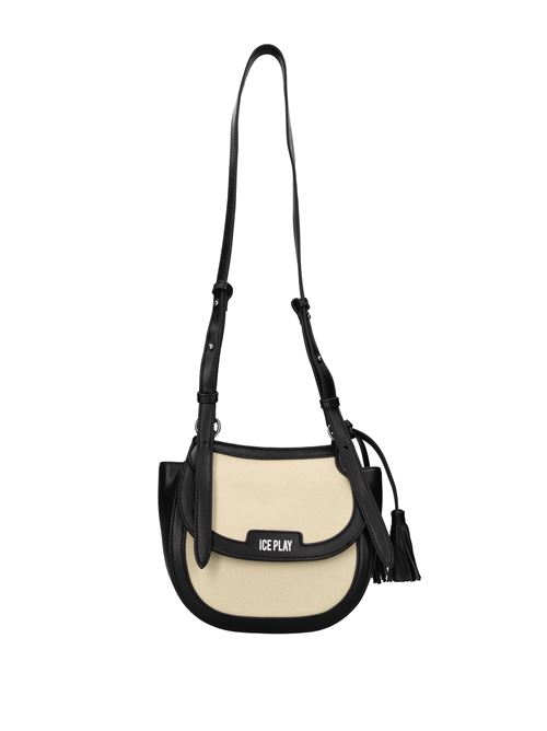 Borsa in ecopelle e tessuto ICE PLAY | W2M72336942NERO